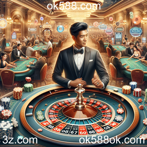 Experiência Imersiva nos Cassinos Ao Vivo do ok588.com